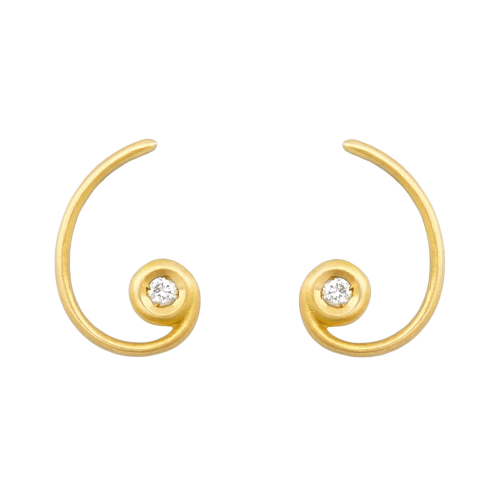 Pendientes Espiral Aurea