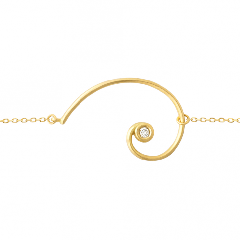 Golden Spiral Bracelet