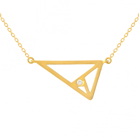 Golden Triangle Pendant