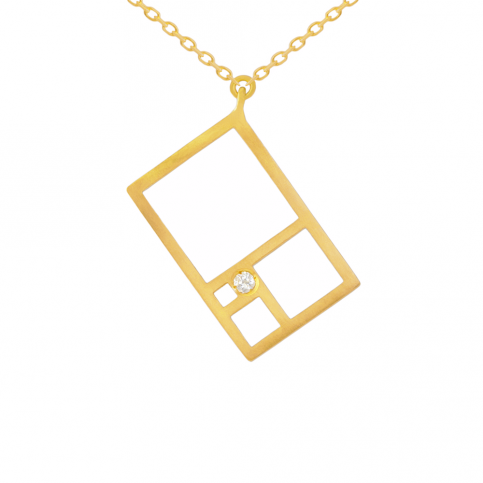 Golden Rectangle Pendant